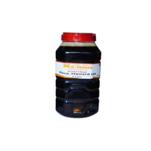 Kitchenzza Pure Black Mustard Oil (5L)
